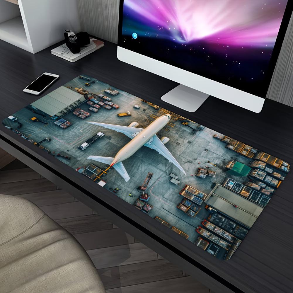 Desk View Setup - 비행기 항공 뷰 디자인 확장형 게이밍