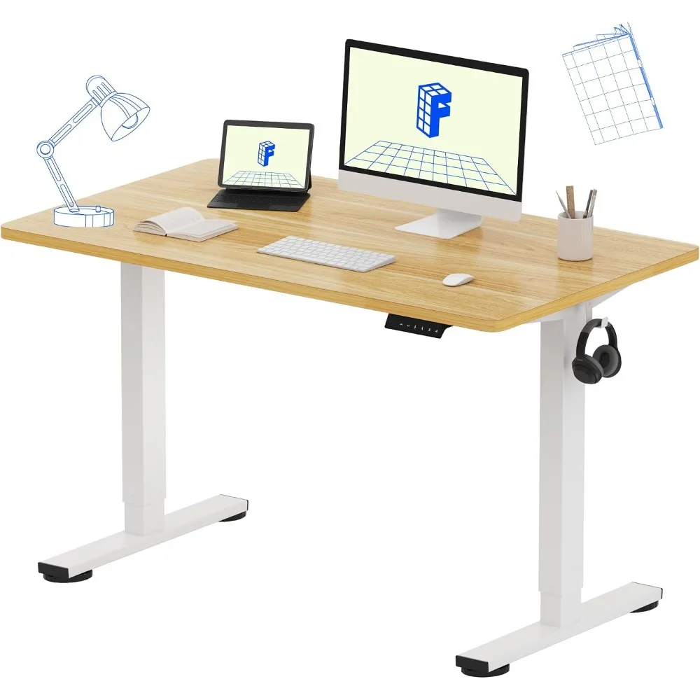 Desk Setup Dual Monitor - 일체형 48