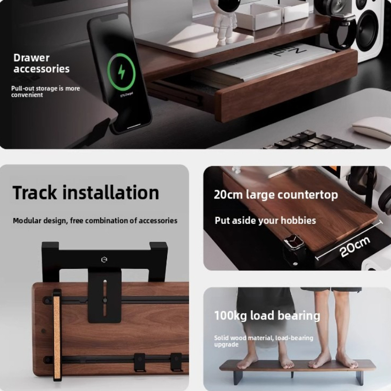 Desk Setup Computer - Z3 Pro 액세서리 모니터 금속 보관함