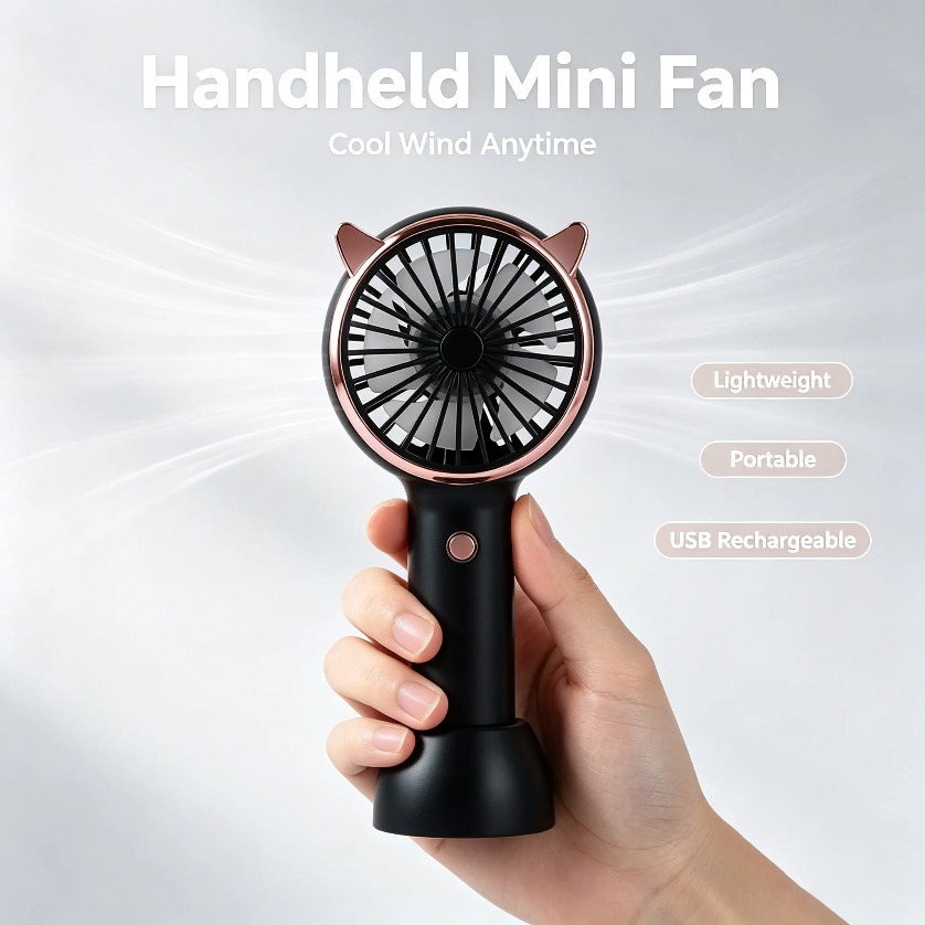 Led Desk Light Usb - 고양이 귀 모양 미니 휴대용 LED