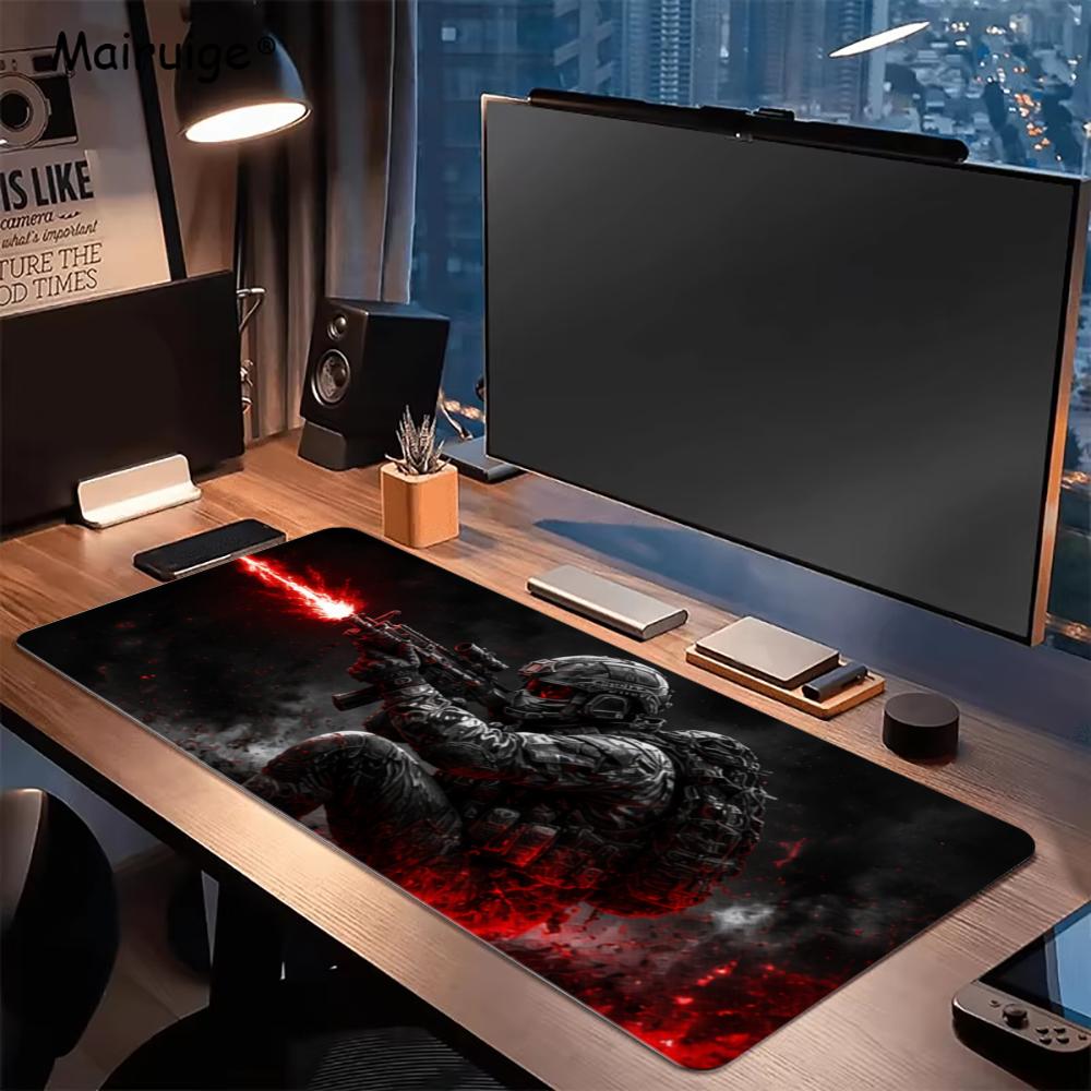 군인 마우스 패드 PC 액세서리 데스크 매트 데스크 인 - Desk Room Setup 리뷰 및 가격