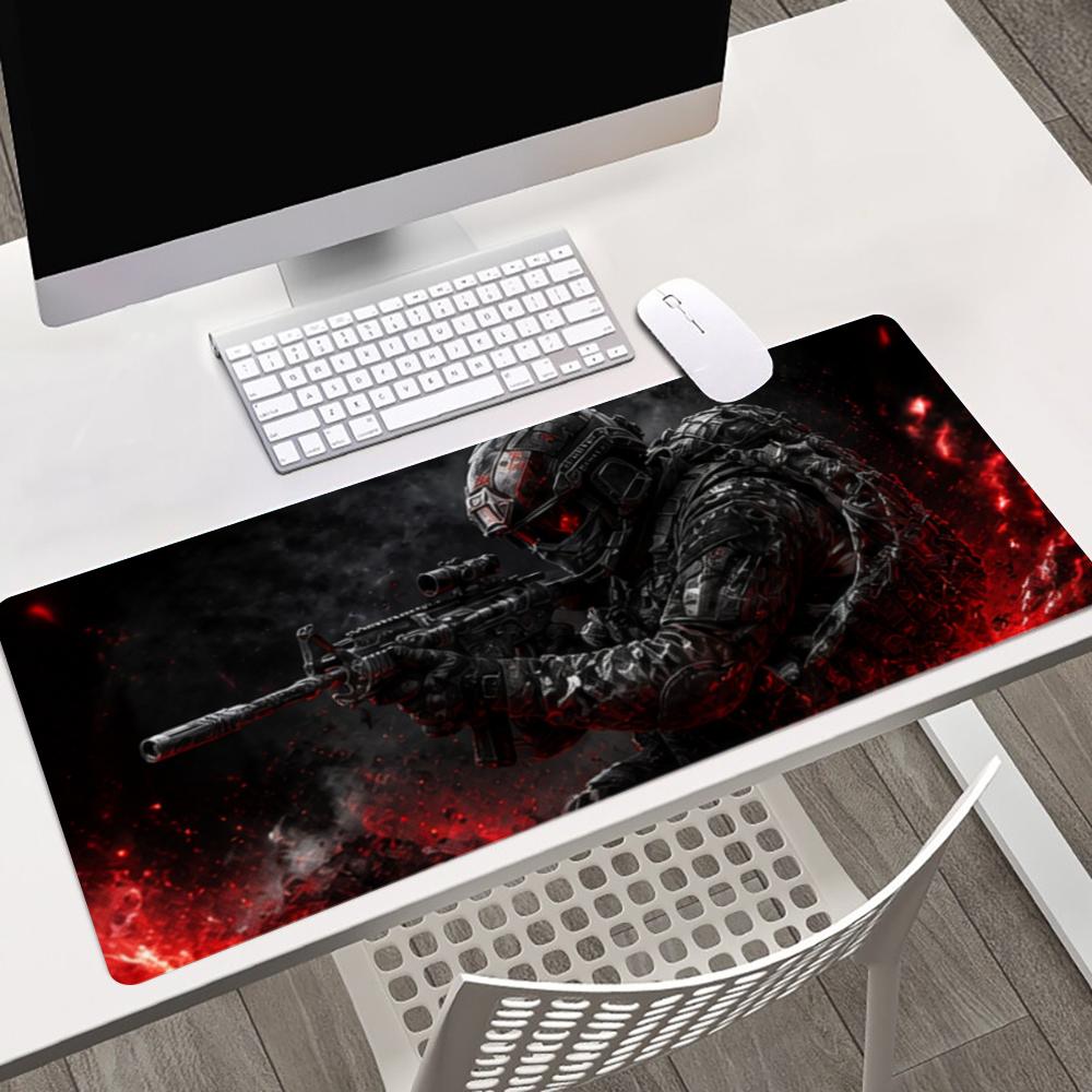 군인 마우스 패드 PC 액세서리 데스크 매트 데스크 인 - Desk Room Setup 리뷰 및 가격