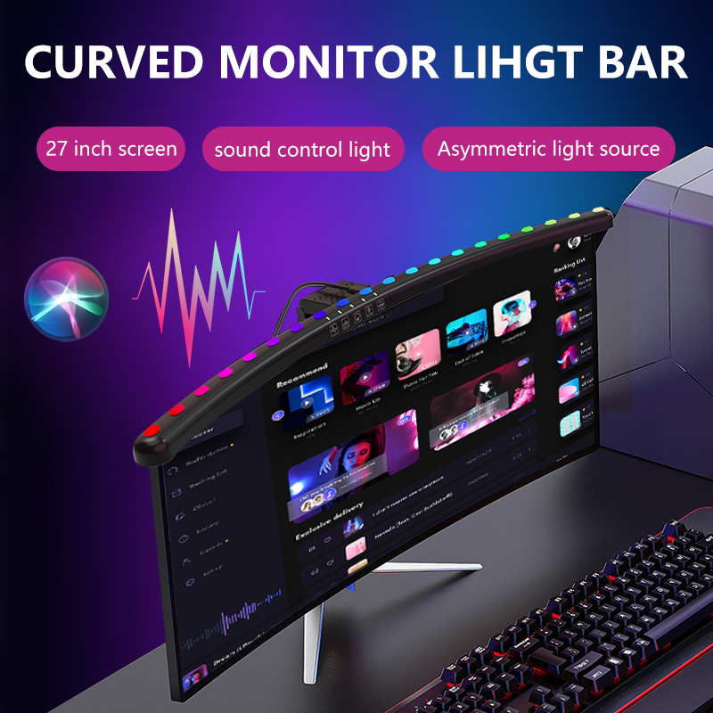 RGB 라이트 바 모니터 스마트 와이파이 룸 데코 LE - Desk Room Setup 리뷰 및 가격