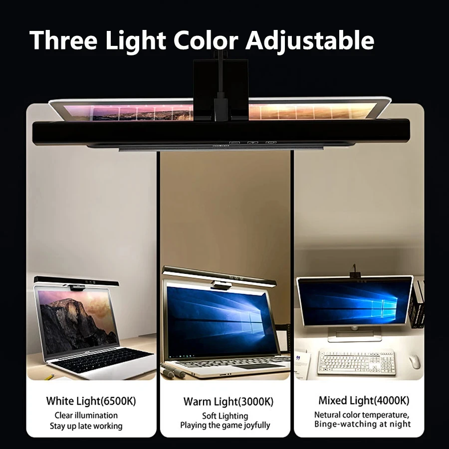LED 33cm 50cm 모니터 라이트 바 데스크 램프 - Desk Setup Computer 리뷰 및 가격