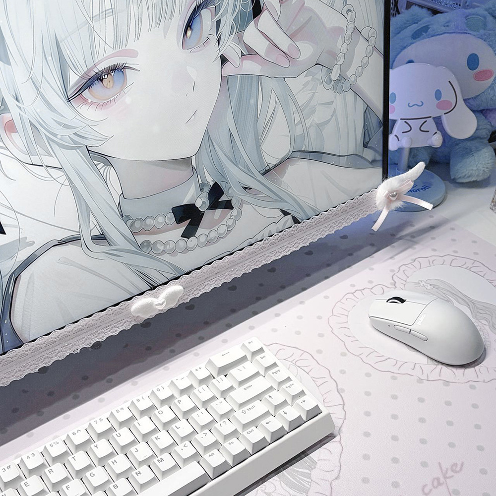 새로운 화면 장식 화이트 레이스 모니터 트림과 플러시  - Desk Setup Computer 리뷰 및 가격