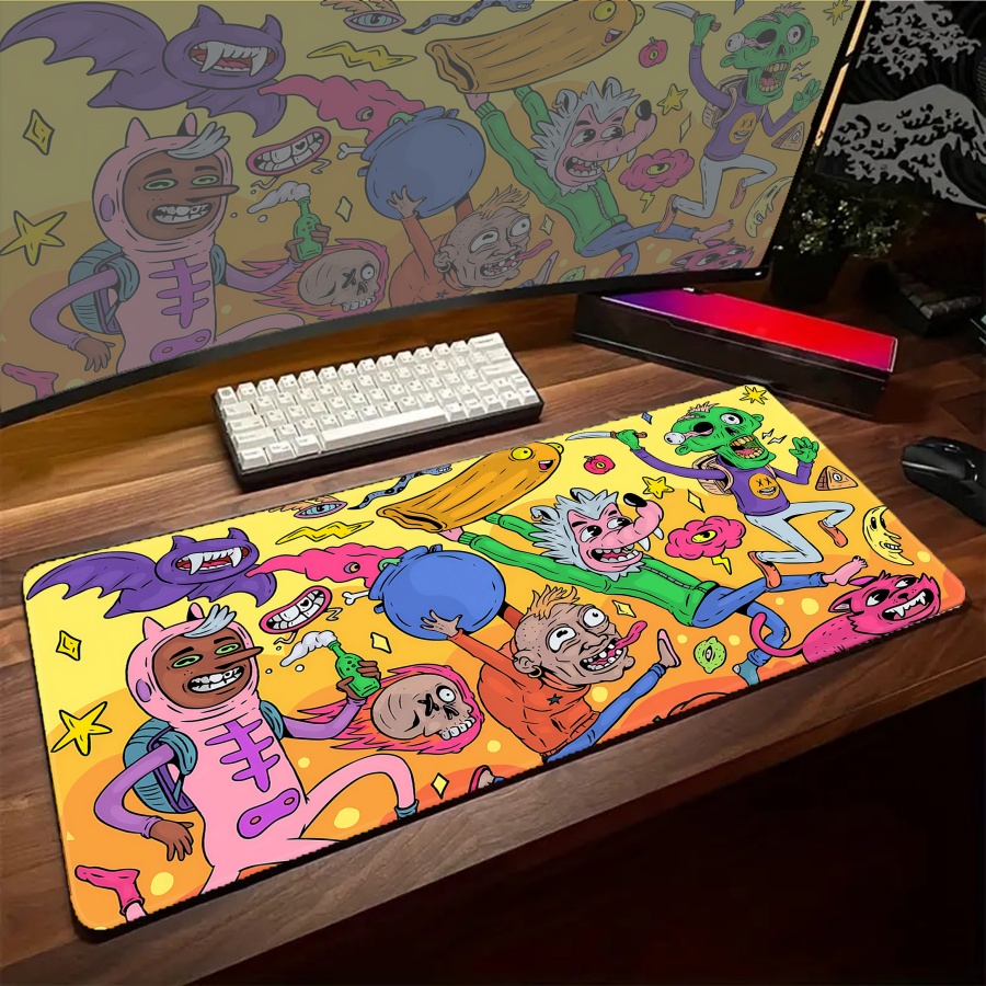 Mausepad 동물 식물 PC 설정 액세서리 마우스  - Desk Setup With Plants 리뷰 및 가격