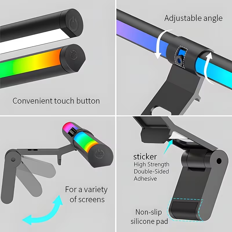 모니터 라이트 바 RGB 라이트바 분위기 조명 USB  - Led Desk Light Usb 리뷰 및 가격