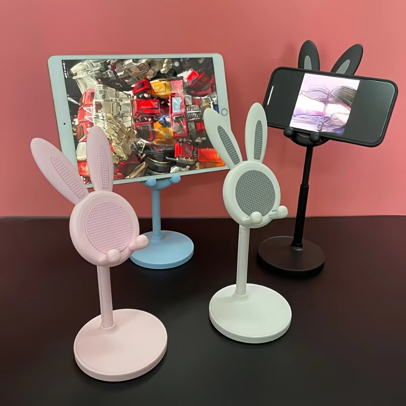 귀여운 만화 토끼 모양 휴대폰 거치대, 아이폰, 아이패 - Desk Setup Ipad 리뷰 및 가격