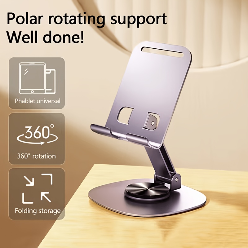 360 °   금속 휴대폰 거치대, 조절 및 접이식 스 - Desk Setup Essentials 리뷰 및 가격