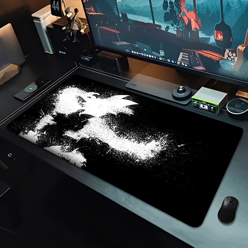 DBZ 블랙 애니메이션 마우스 패드 드래곤 볼 대형 P - Desk Setup Computer 리뷰 및 가격