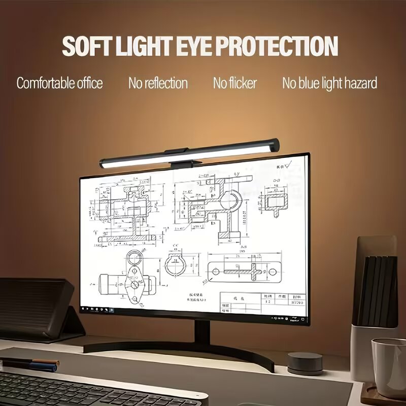 RGB 색상 변경 모니터 라이트 바 USB 플러그인 무 - Led Desk Light Usb 리뷰 및 가격