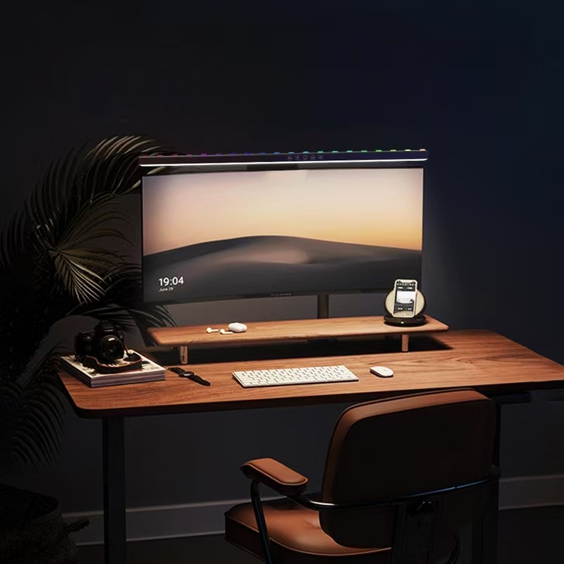 LED 모니터 조명 걸이형 책상 램프 - 작업 및 게임 - Desk Setup Computer 리뷰 및 가격