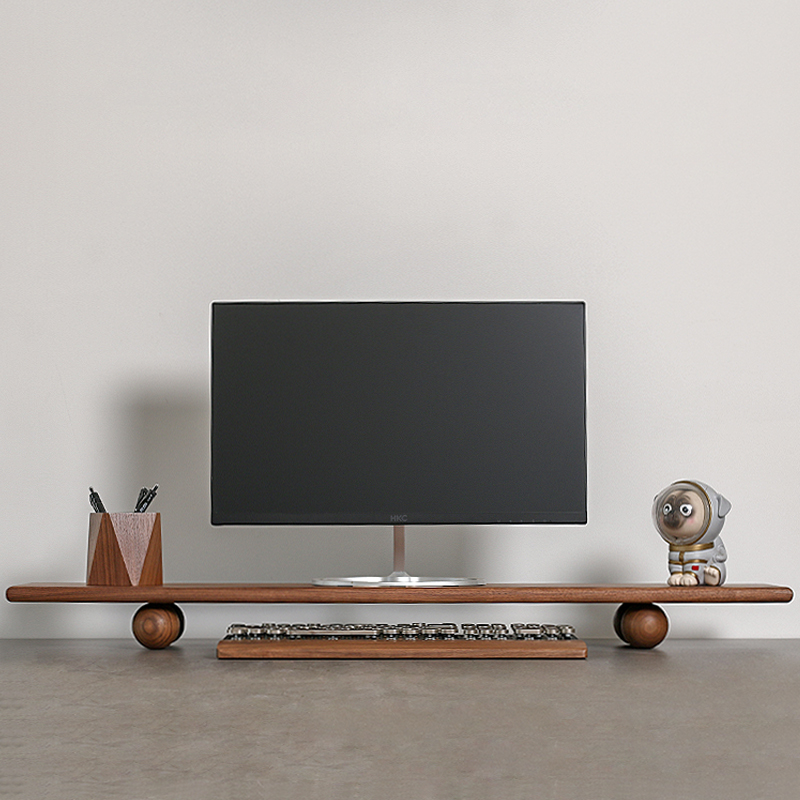 천연 나무 데스크탑 라이저 듀얼 모니터 스탠드(보관 트 - Desk Setup Dual Monitor 리뷰 및 가격
