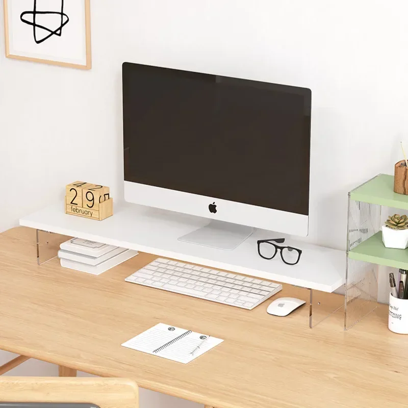 컴퓨터 모니터 낮은 테이블 사무실 데스크탑 화면 높이  - L Shaped Desk Setup 리뷰 및 가격