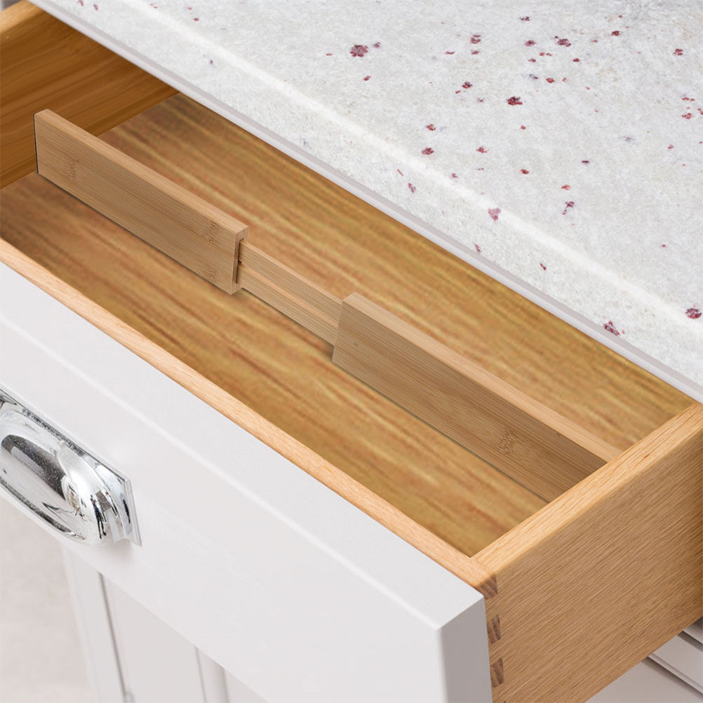2개 세트 대나무 서랍 칸막이, 조절 및 확장 가능한  - Drawer Organizer Bamboo 리뷰 및 가격