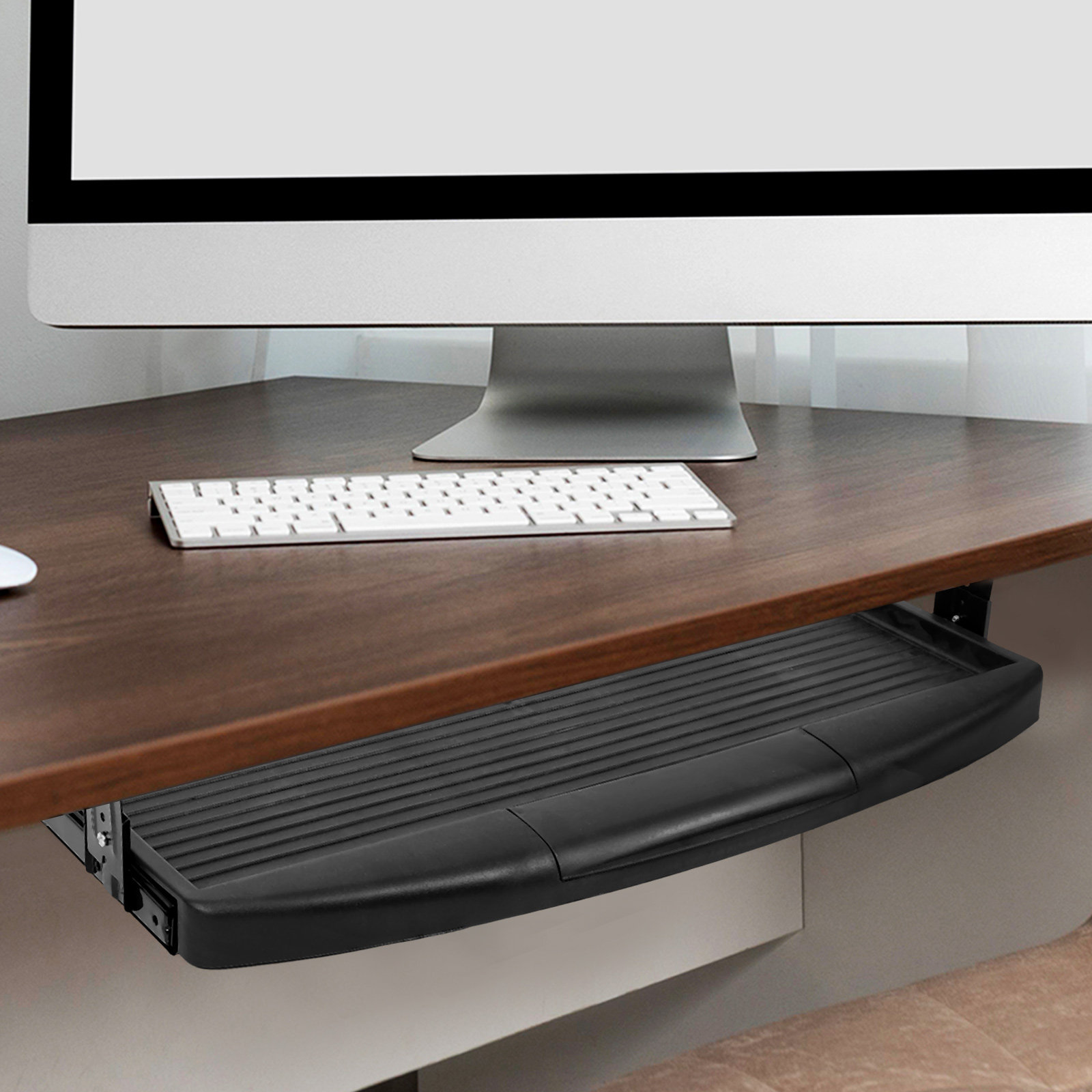 테이블 아래 서랍형 슬라이드 아웃 키보드 트레이, 사무 - Desk Setup Essentials 리뷰 및 가격
