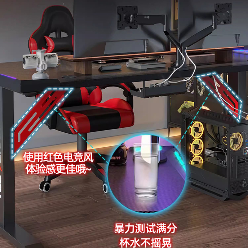 컴퓨터 높이 조절 테이블 가치 책상 사무실 책상 게임용 - Desk Room Setup 리뷰 및 가격
