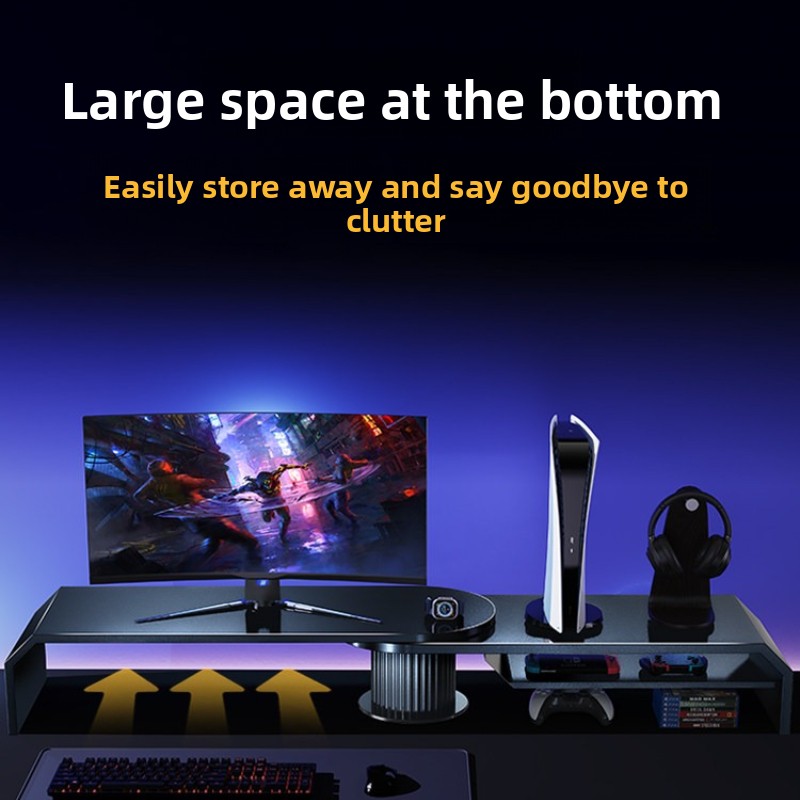 게이밍 듀얼 모니터 스탠드 사무실 화면 높이 조절대 조 - Desk Setup Dual Monitor 리뷰 및 가격