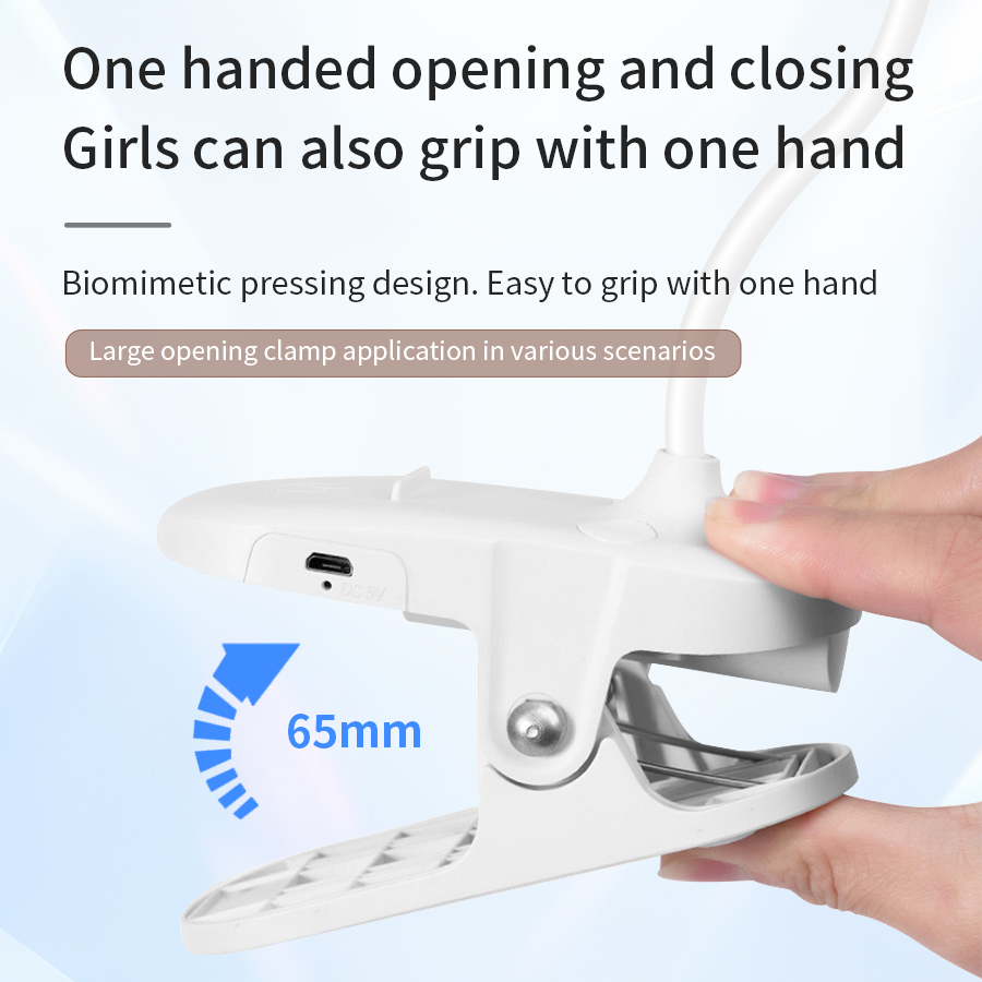 LED 클립 데스크 램프 360 °   유연한 터치 디 - Led Desk Light Usb 리뷰 및 가격