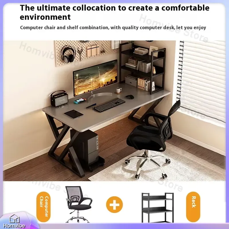 현대적인 원목 컴퓨터 책상 (홈 오피스 게임용) - 인 - L Shaped Desk Setup 리뷰 및 가격