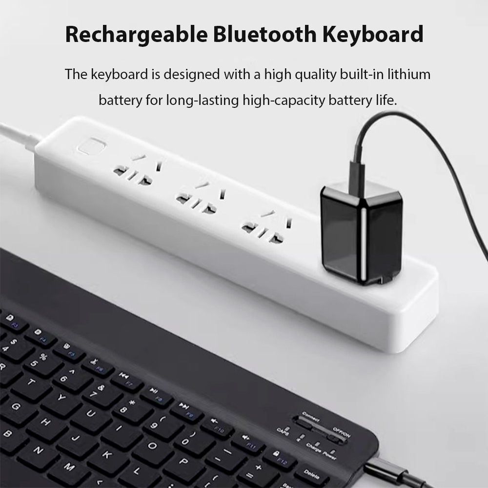 안드로이드 IOS 윈도우용 블루투스 무선 키보드 다국어 - Desk Setup Ipad 리뷰 및 가격