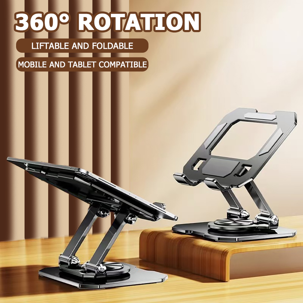 360도 회전 태블릿/폰 거치대, 조절 가능한 책상 홀 - Desk Setup Essentials 리뷰 및 가격