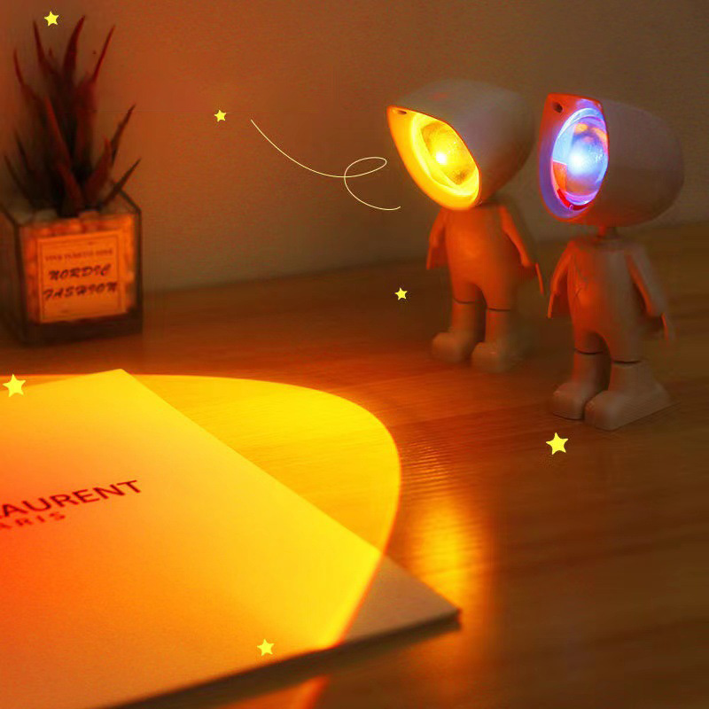 USB 일몰 램프 프로젝터 Led 조명, 360 ° 회 - Led Desk Light Usb 리뷰 및 가격