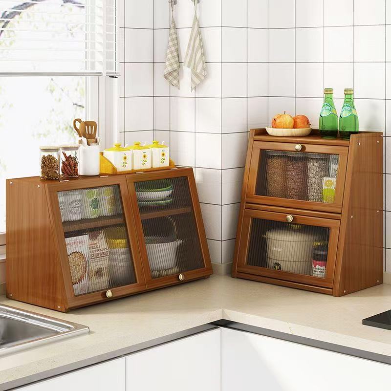 아크릴 도어가 있는 대나무 주방 수납장, 식기류 수납  - Drawer Organizer Bamboo 리뷰 및 가격