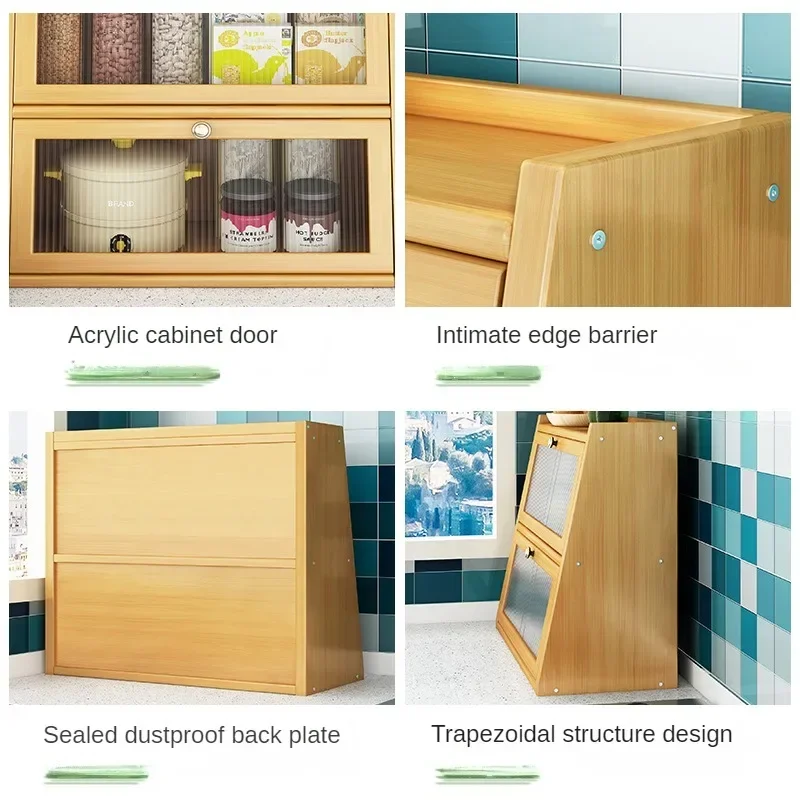 아크릴 도어가 있는 대나무 주방 수납장, 식기류 수납  - Drawer Organizer Bamboo 리뷰 및 가격